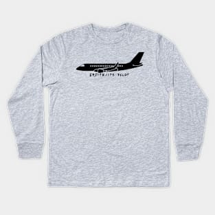 ERJ 170/175 Pilot Kids Long Sleeve T-Shirt